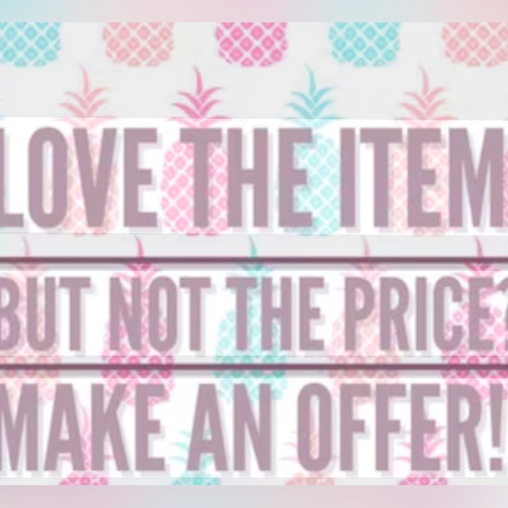 Create a bundle & make an offer! Open to negotiation FREE SHIPPING for 3+ items
